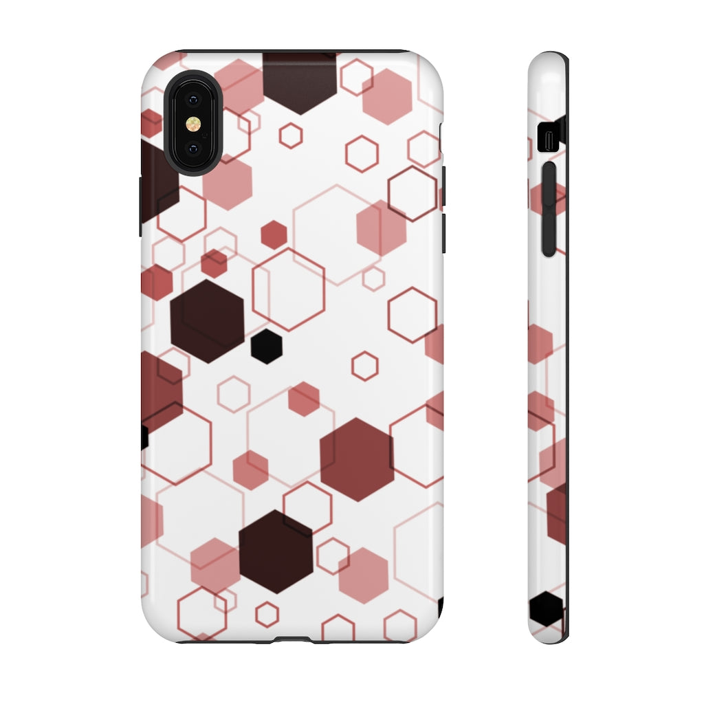 Hexagon Fever Geometric iPhone Tough Cases