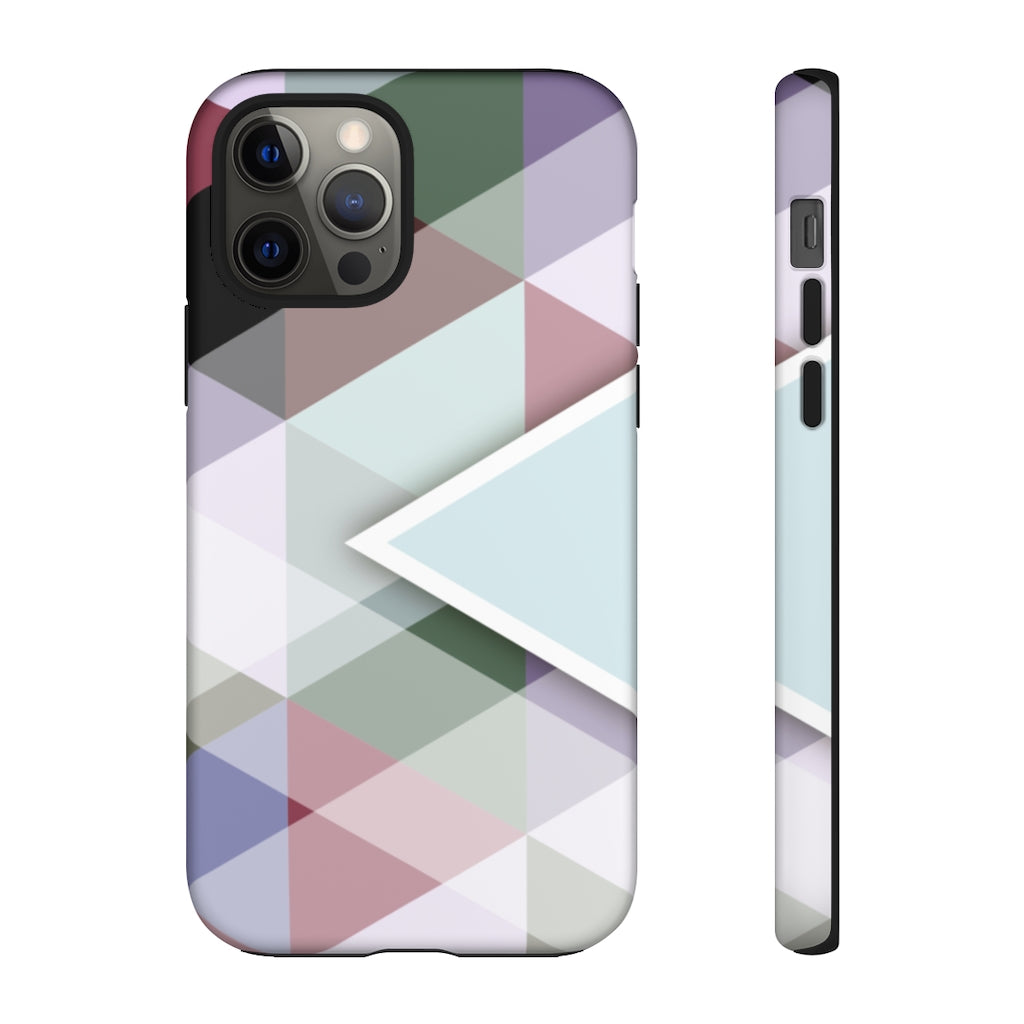 Plaid Geometric iPhone Tough Cases