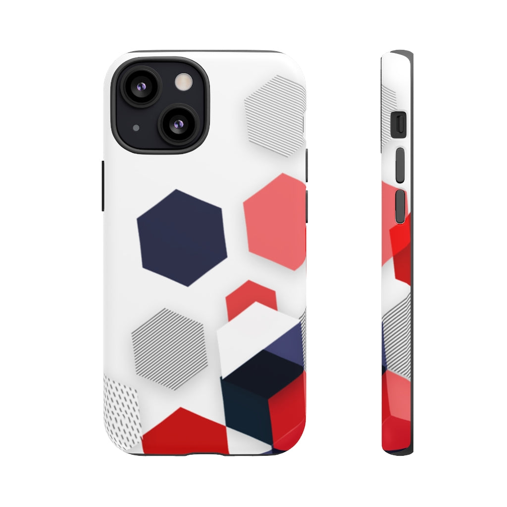 Hexagon Geometric iPhone Tough Cases