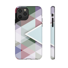 Plaid Geometric iPhone Tough Cases