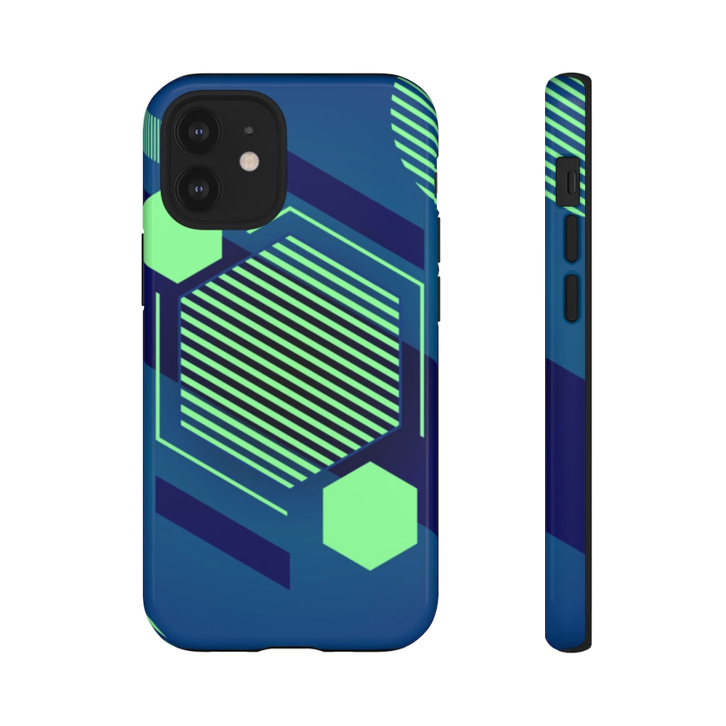 Hexagon Geometric iPhone Tough Cases