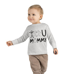 Love Mommy Toddler Long Sleeve Tee