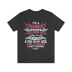 Taurus Unisex Jersey Short Sleeve Tee