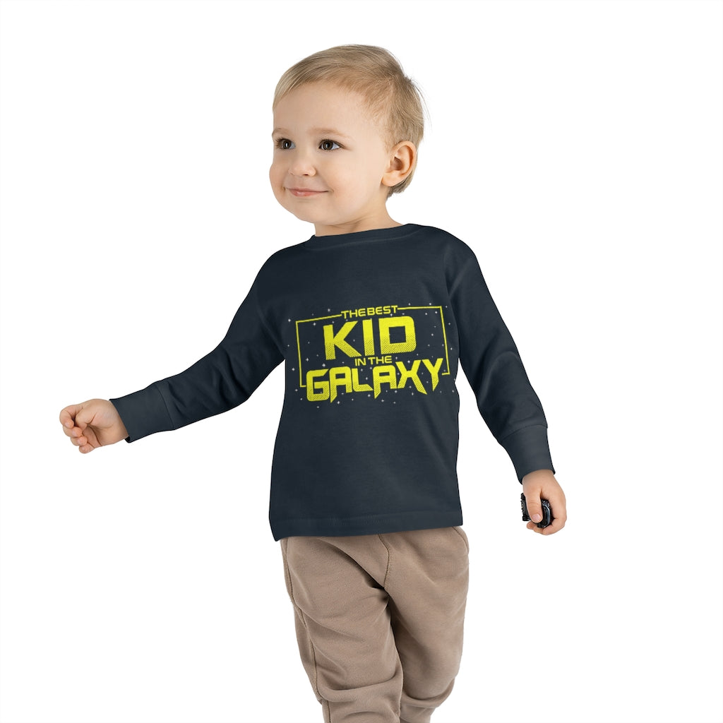 Best In The Galaxy Toddler Long Sleeve Tee