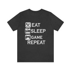 Gaming Repeat Unisex Jersey Short Sleeve Tee
