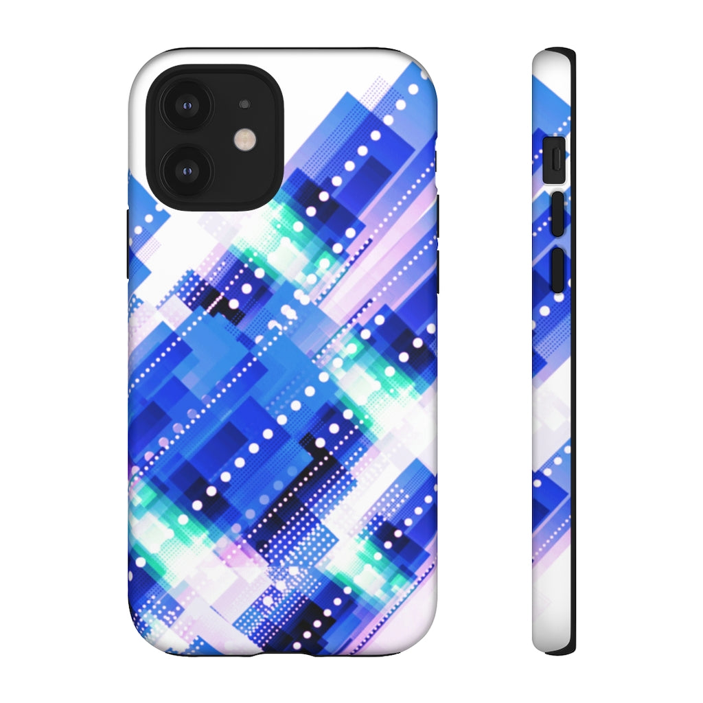 Ribbon Geometric iPhone Tough Cases