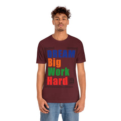 Dream Big Unisex Jersey Short Sleeve Tee