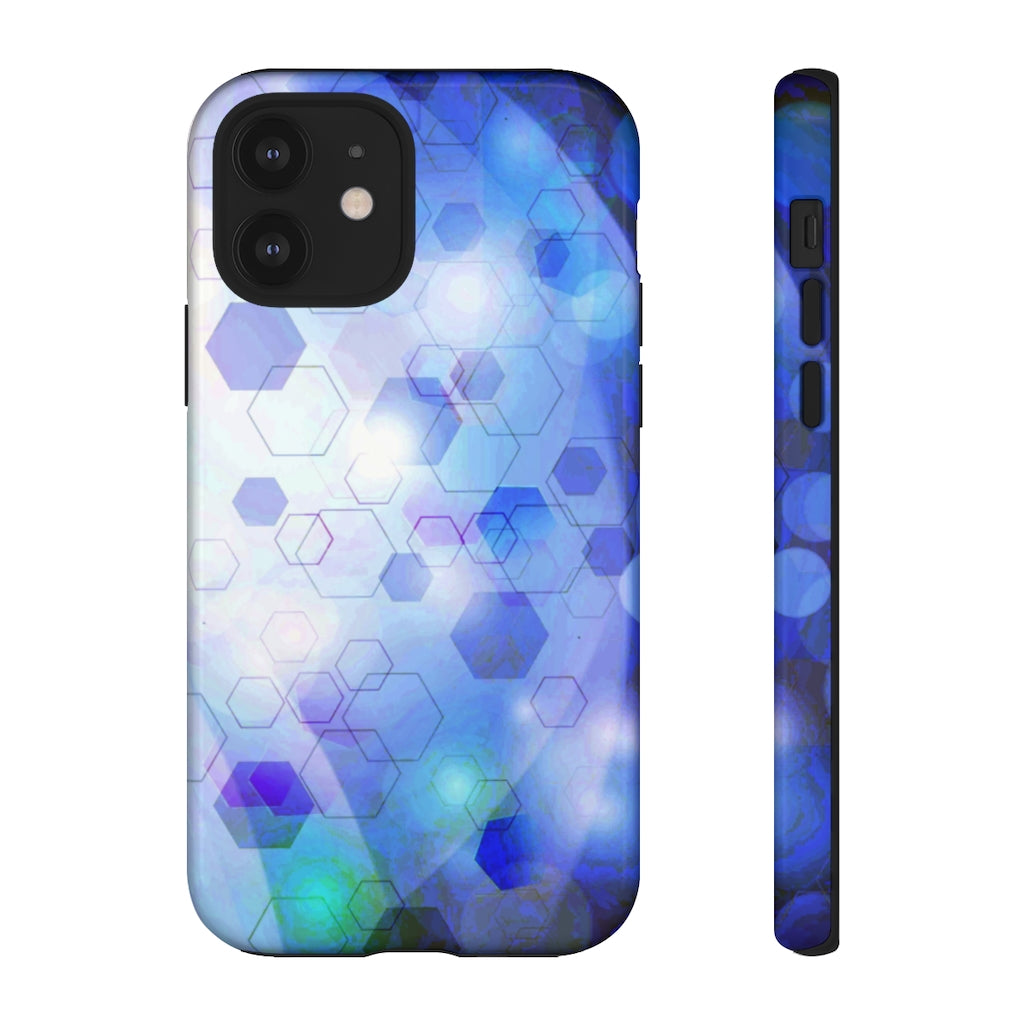 Hexagon Flash Geometric iPhone Tough Cases