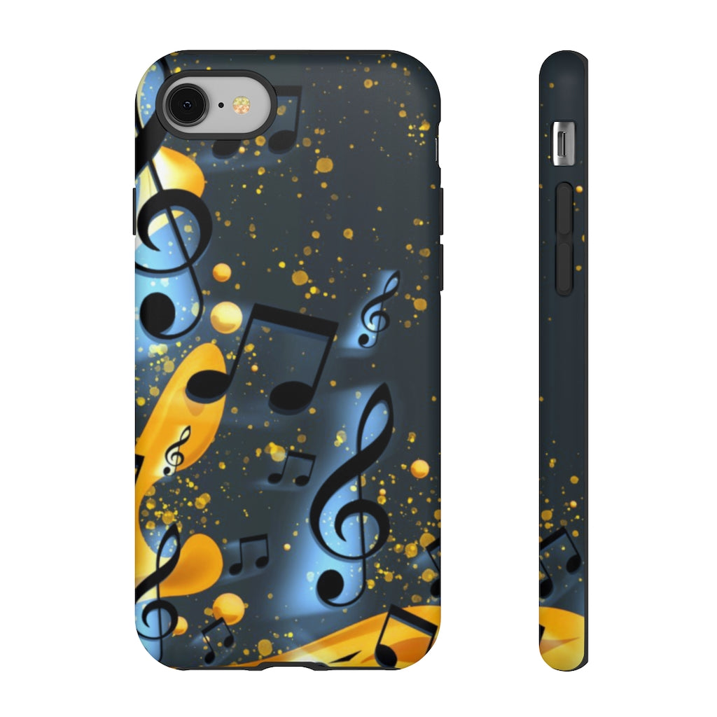 Splash Of Music iPhone Tough Cases