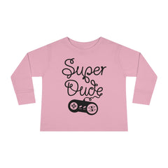 Super Dude Toddler Long Sleeve Tee