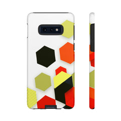 Hexagon Geometric Samsung Galaxy Tough Cases