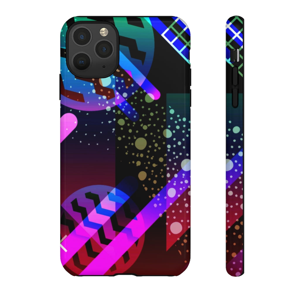 Zigzag Geometric iPhone Tough Cases