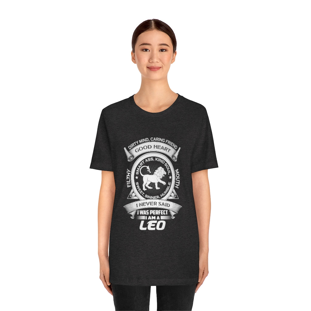 Leo Unisex Jersey Short Sleeve Tee