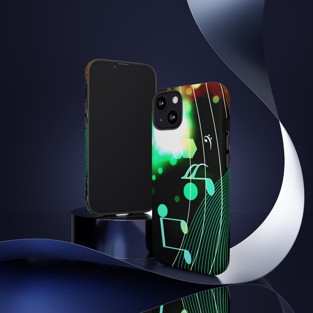 Lost Notes Music iPhone Tough Cases