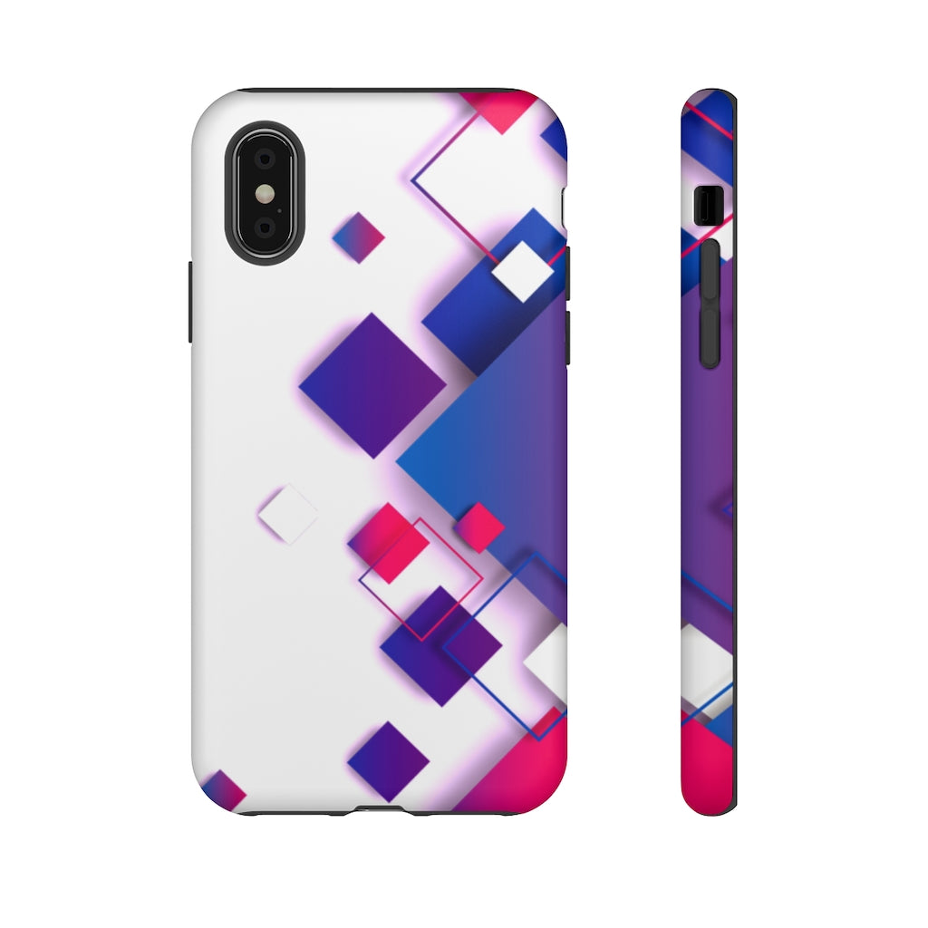Cubed Geometric iPhone Tough Cases