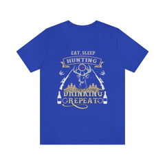 Hunting Repeat Unisex Jersey Short Sleeve Tee