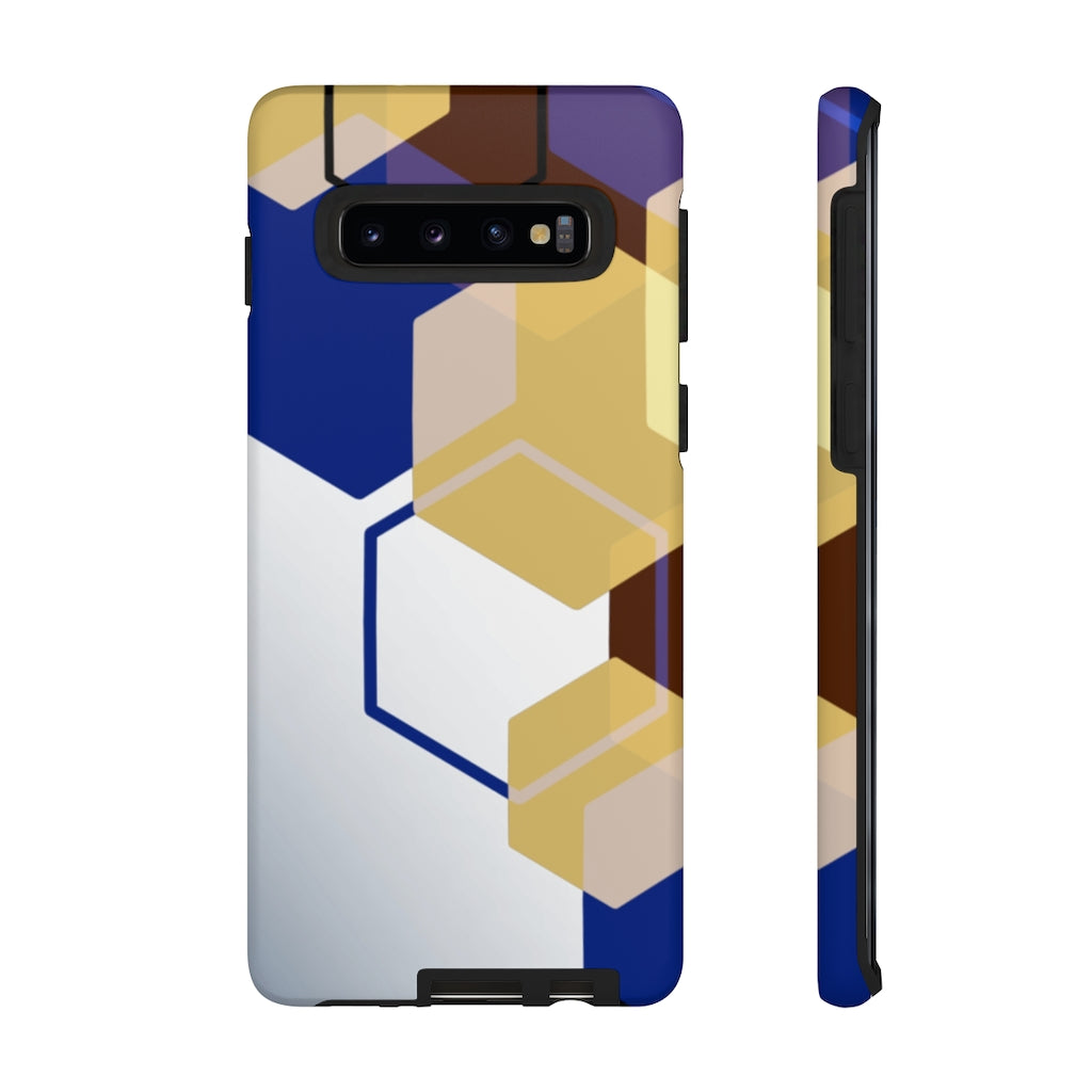 Hexagon Geometric Samsung Galaxy Tough Cases