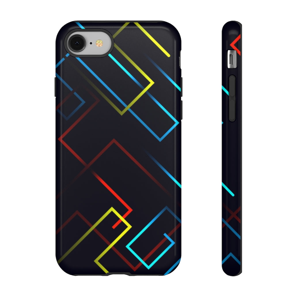 Tangled Geometric iPhone Tough Cases