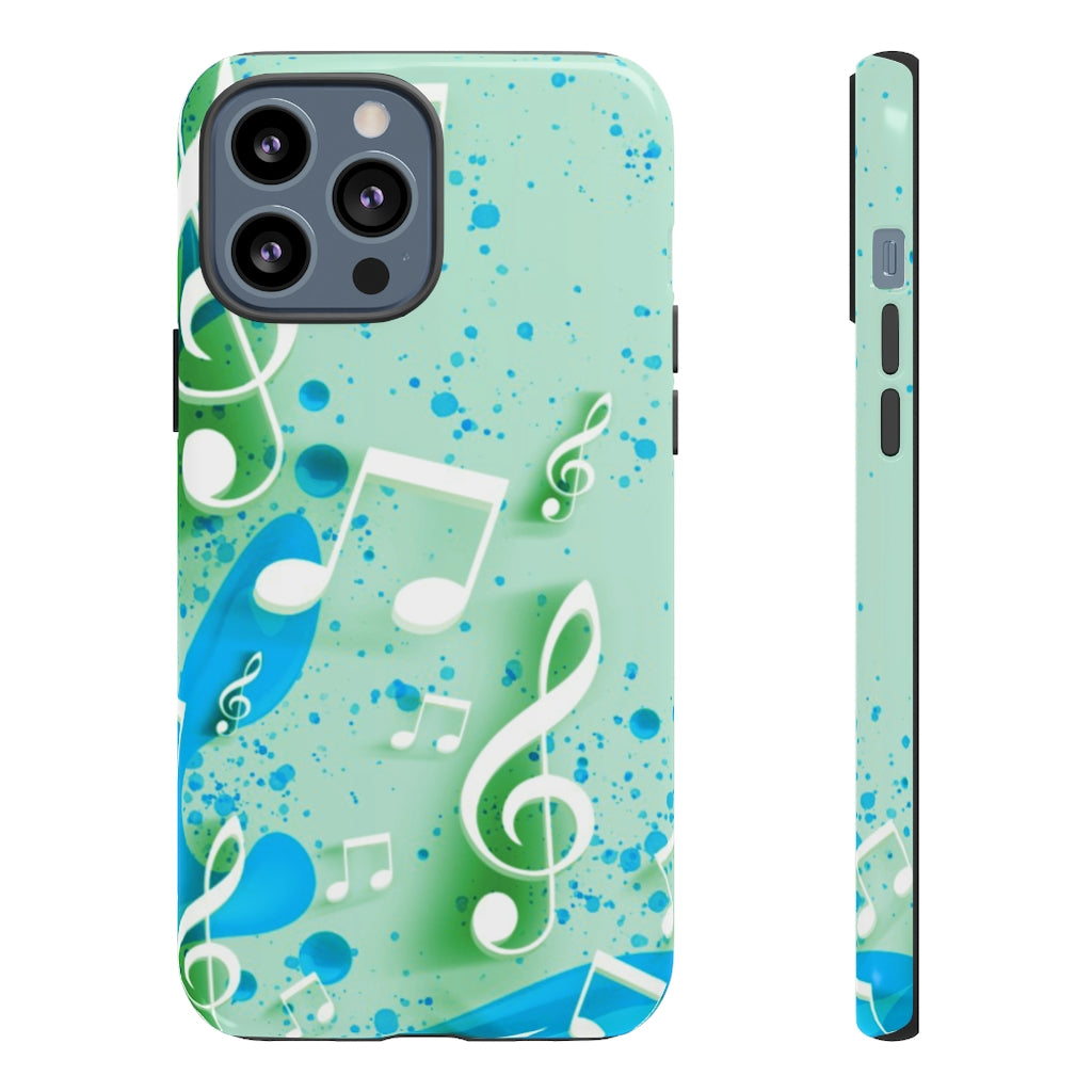 Splash Of Music iPhone Tough Cases