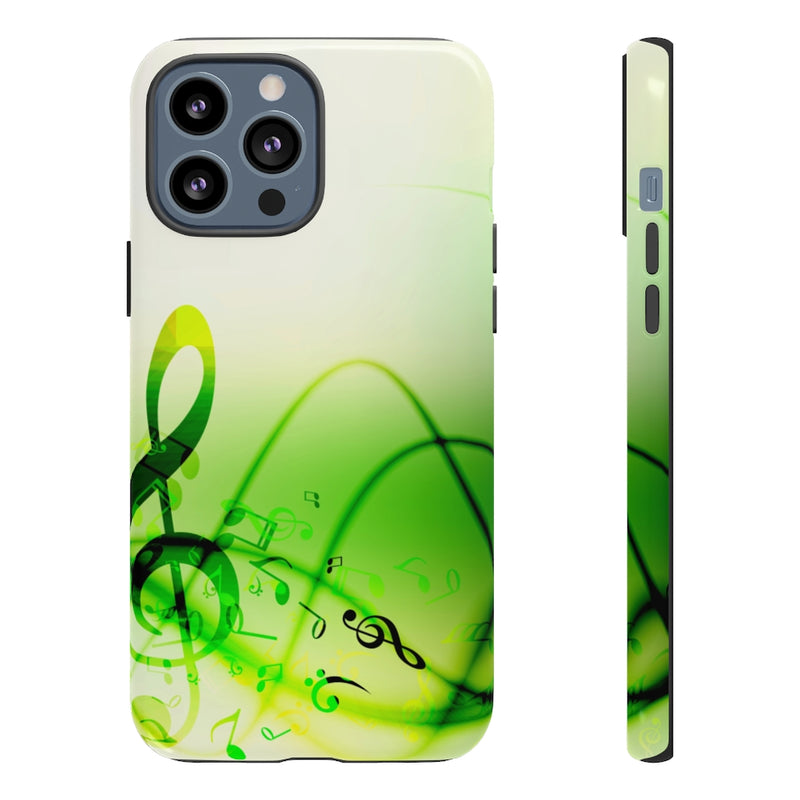 Floating Notes Music iPhone Tough Cases