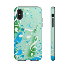 Splash Of Music iPhone Tough Cases