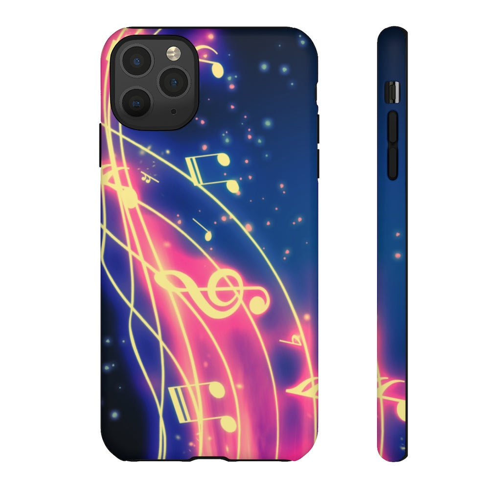 Wave Of Music iPhone Tough Cases