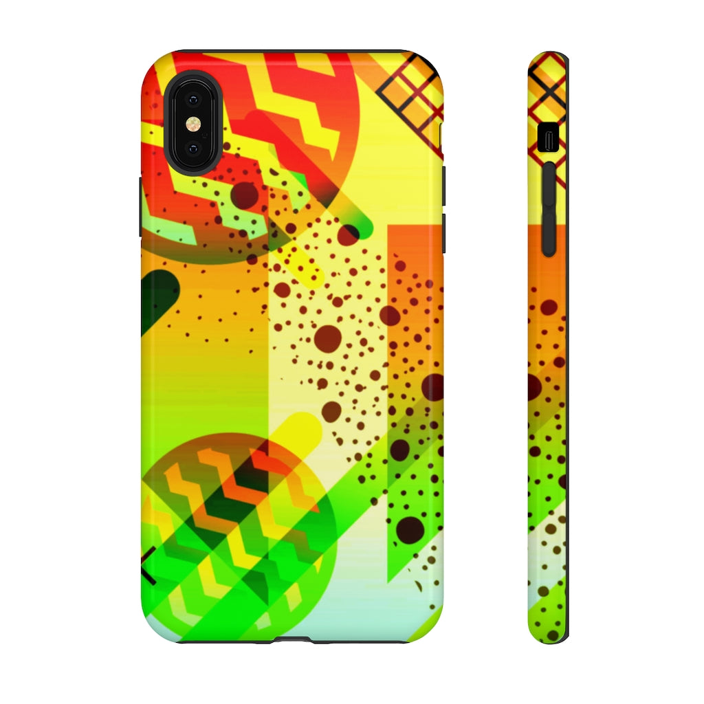 Zigzag Geometric iPhone Tough Cases