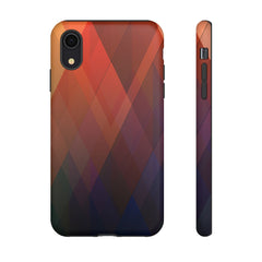 Plaid Geometric iPhone Tough Cases