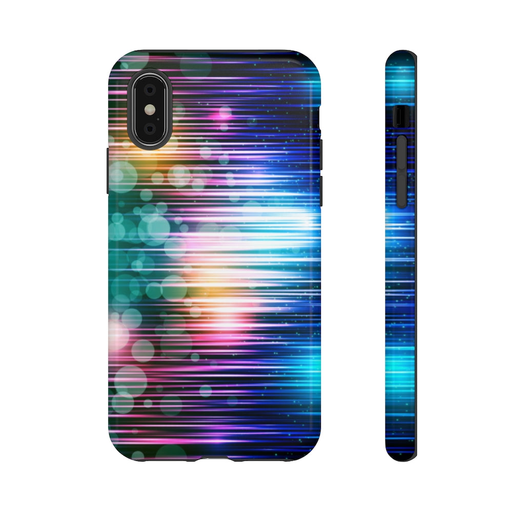 Warp Speed Geometric iPhone Tough Cases
