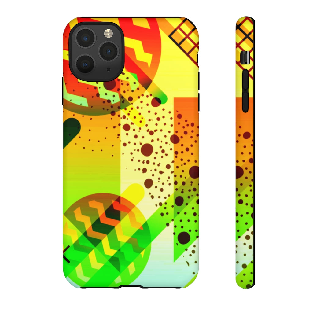Zigzag Geometric iPhone Tough Cases