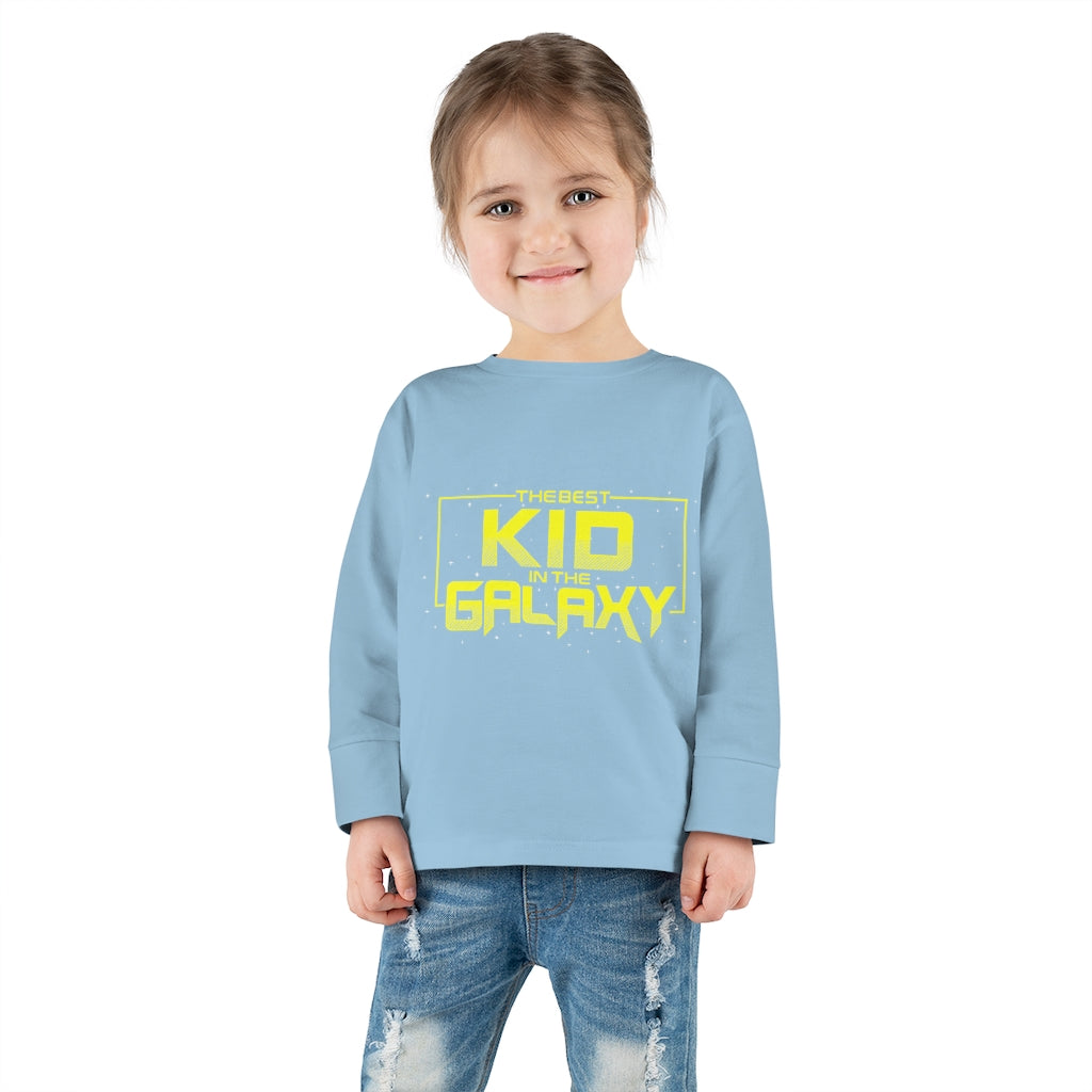 Best In The Galaxy Toddler Long Sleeve Tee