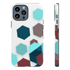 Hexagon Geometric iPhone Tough Cases