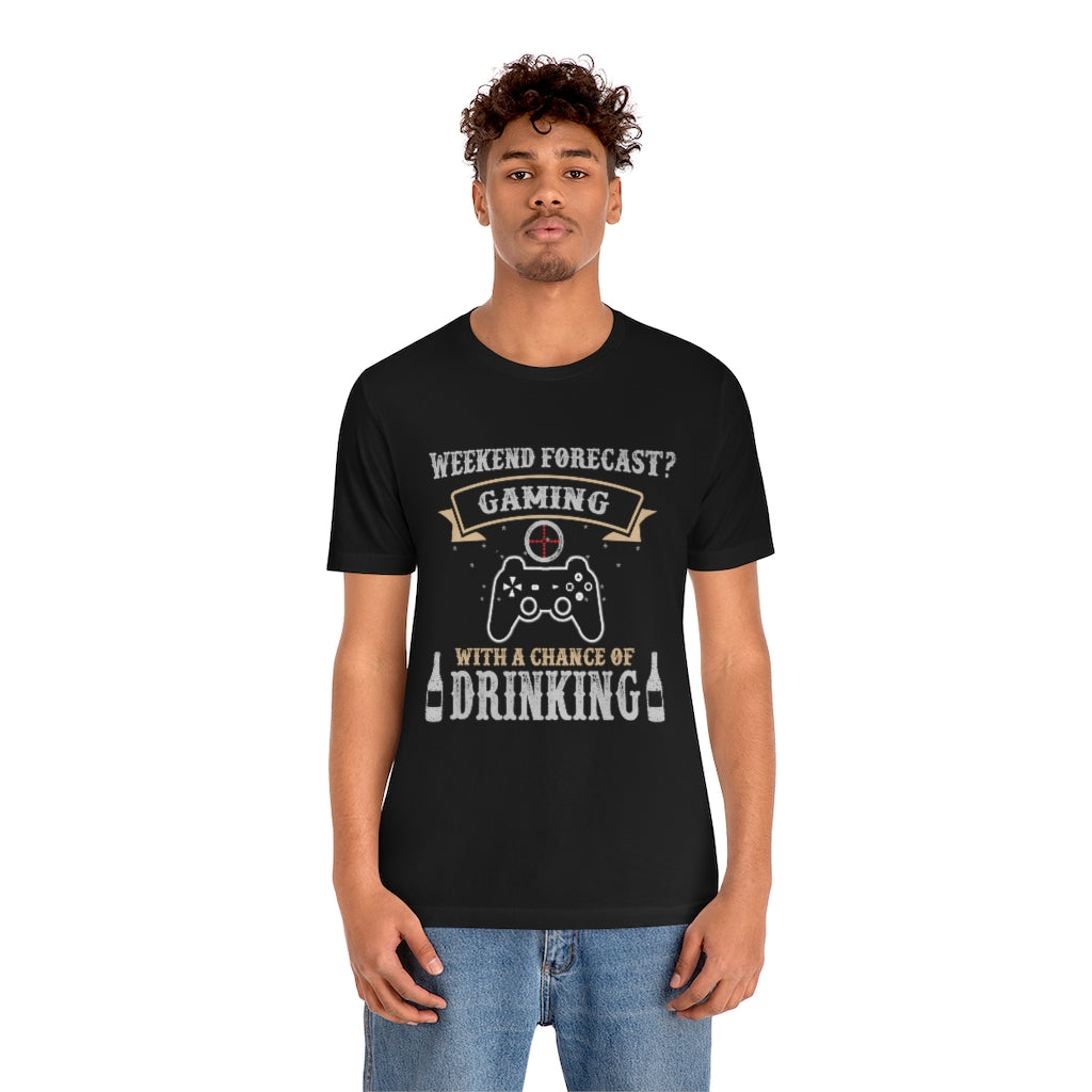 Weekend Forecast Unisex Jersey Short Sleeve Tee