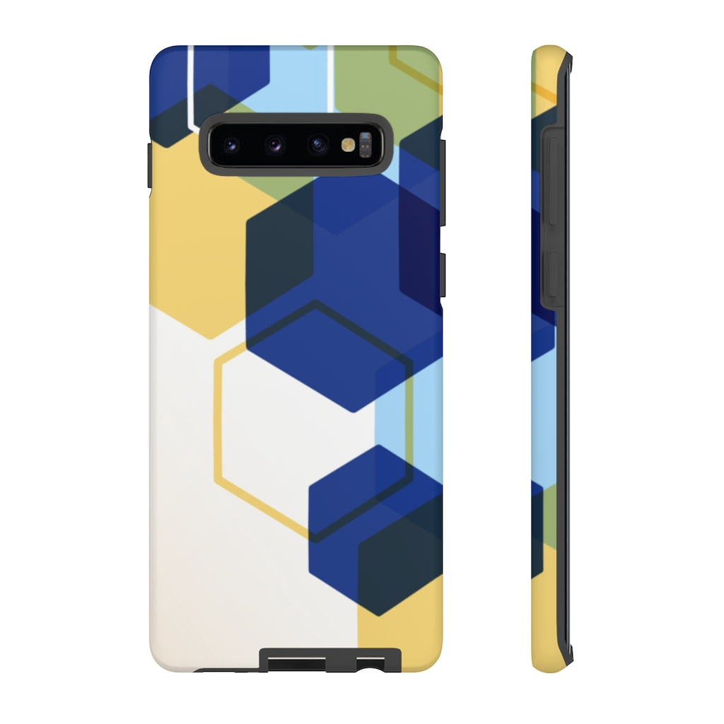 Hexagon Geometric Samsung Galaxy Tough Cases