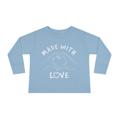 Made With Love Toddler Long Sleeve Tee