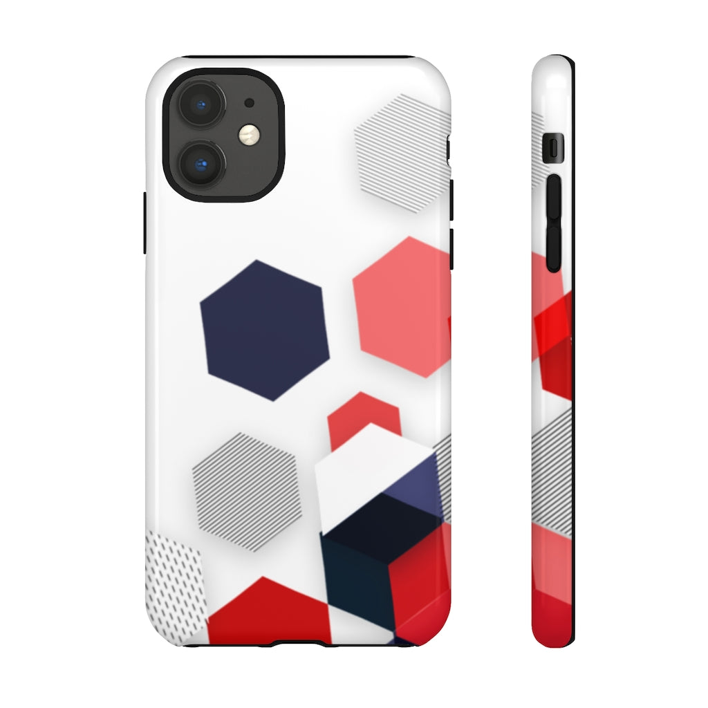 Hexagon Geometric iPhone Tough Cases