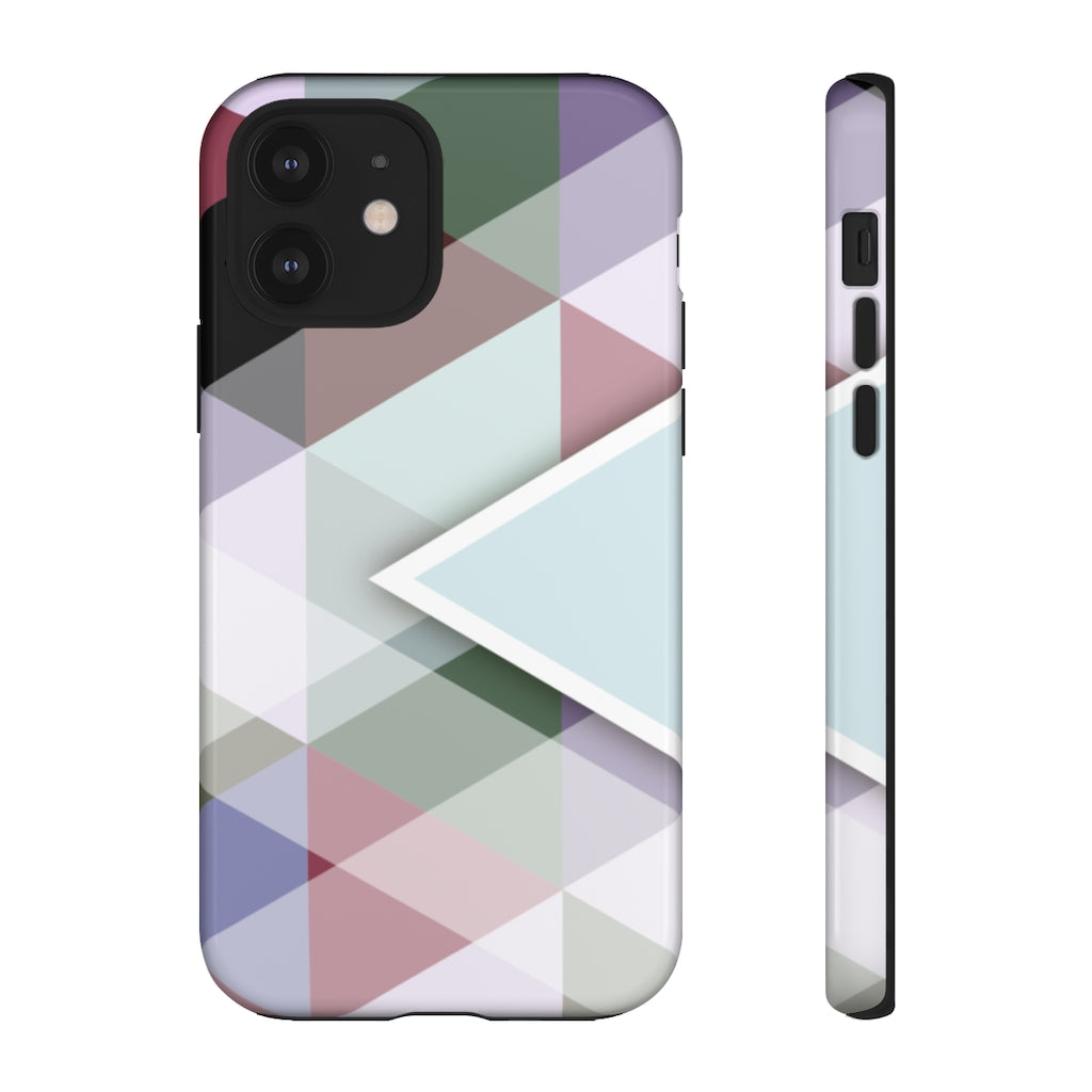 Plaid Geometric iPhone Tough Cases