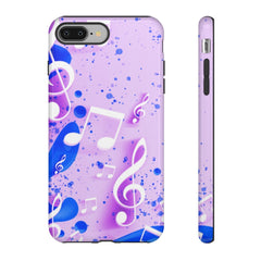 Splash Of Music iPhone Tough Cases