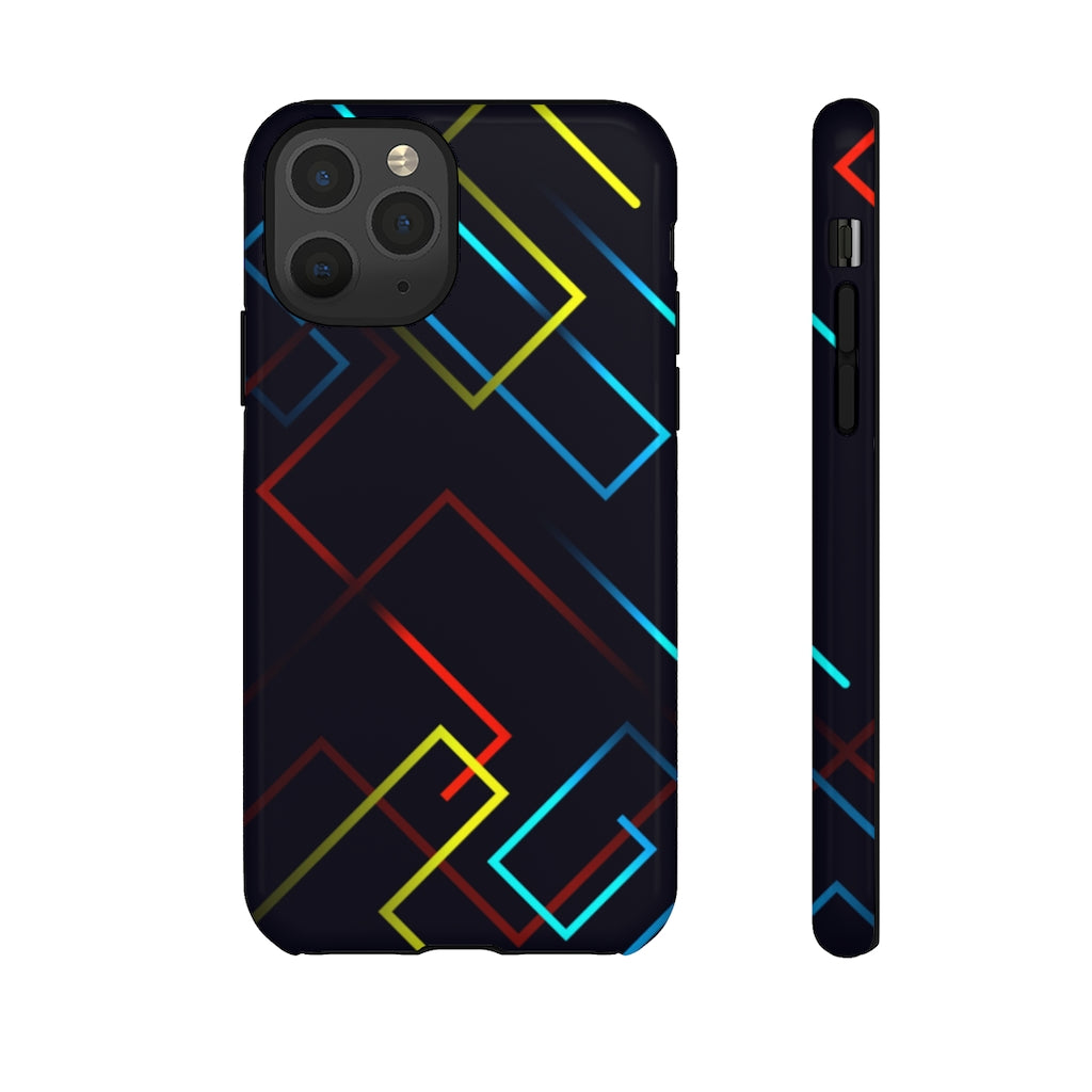 Tangled Geometric iPhone Tough Cases