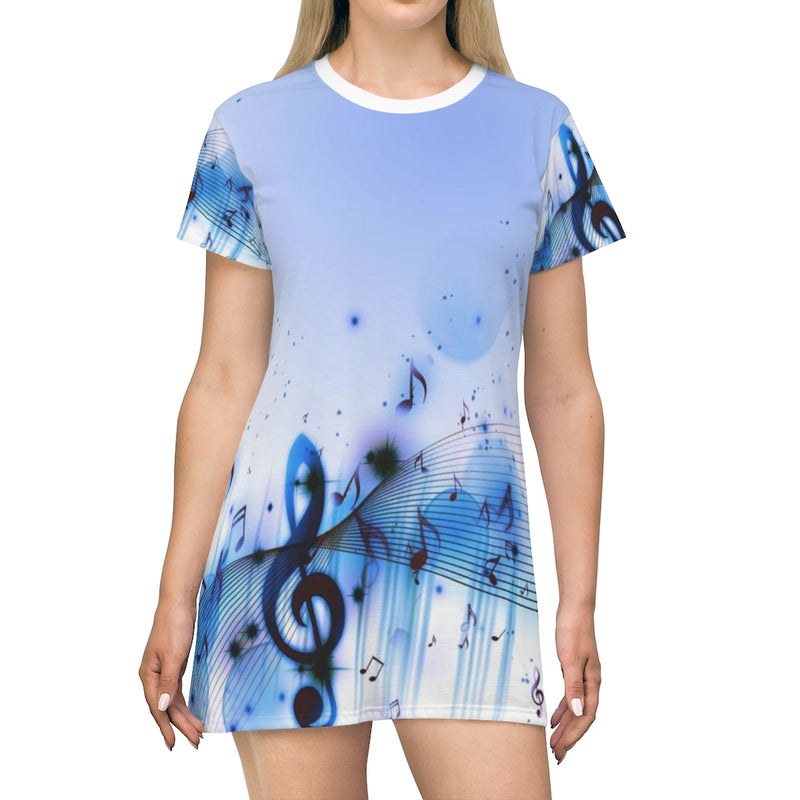 Matrix Music T-Shirt Dress