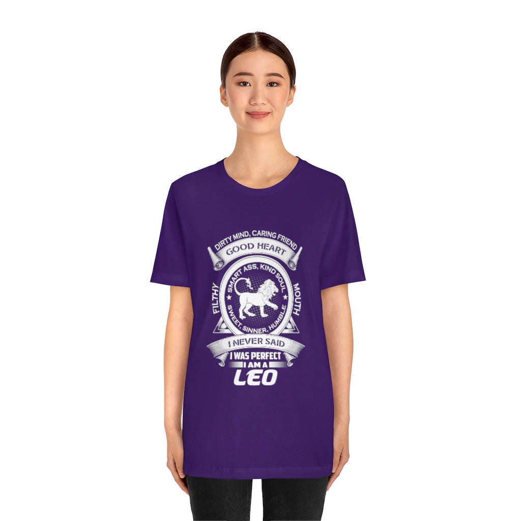 Leo Unisex Jersey Short Sleeve Tee
