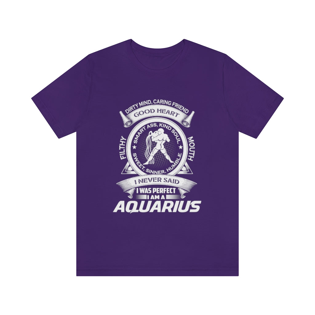 Aquarius Unisex Jersey Short Sleeve Tee