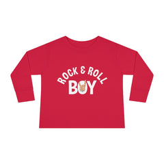 Rock And Roll Toddler Long Sleeve Tee