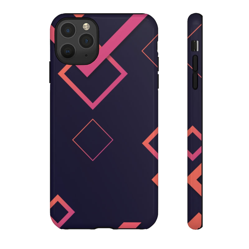 Boxed Geometric iPhone Tough Cases