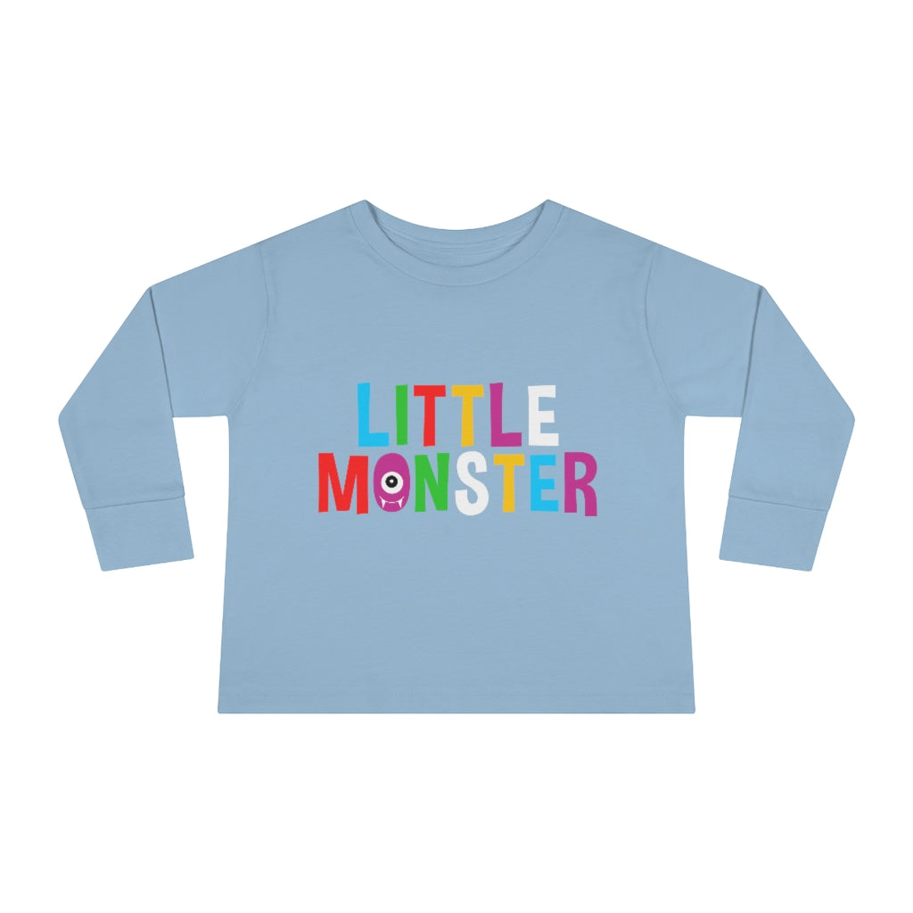 Little Monster Toddler Long Sleeve Tee
