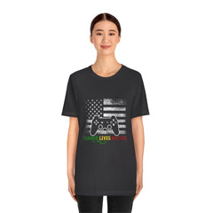 Gamer Lives Matter Unisex Jersey Short Sleeve Tee