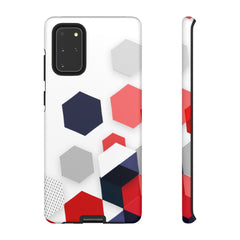 Hexagon Geometric Samsung Galaxy Tough Cases