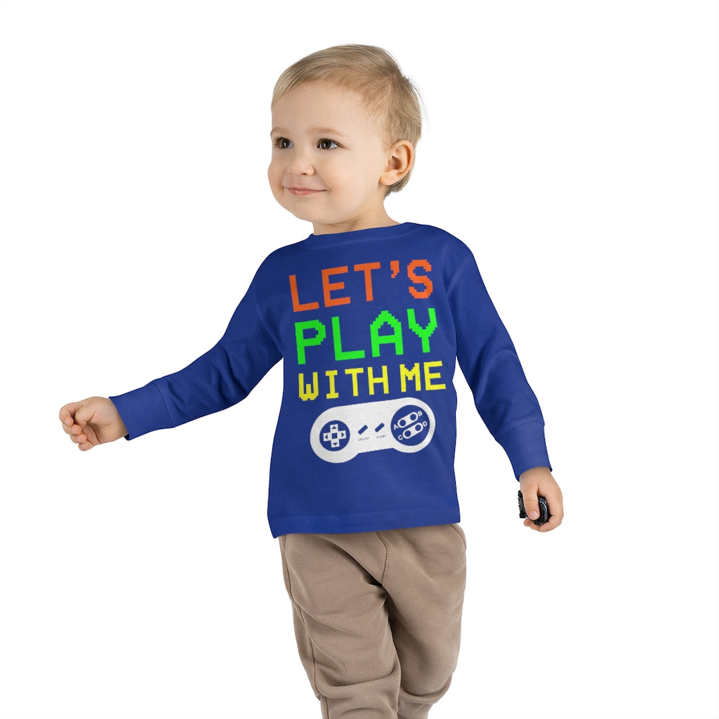 Let's Play Toddler Long Sleeve Tee