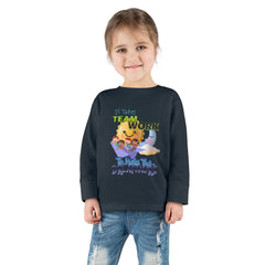 Team Work Toddler Long Sleeve Tee