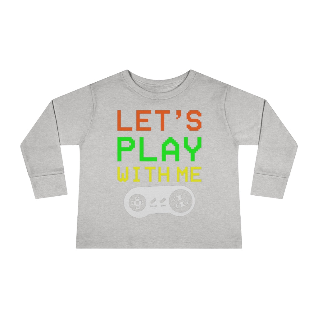 Let's Play Toddler Long Sleeve Tee